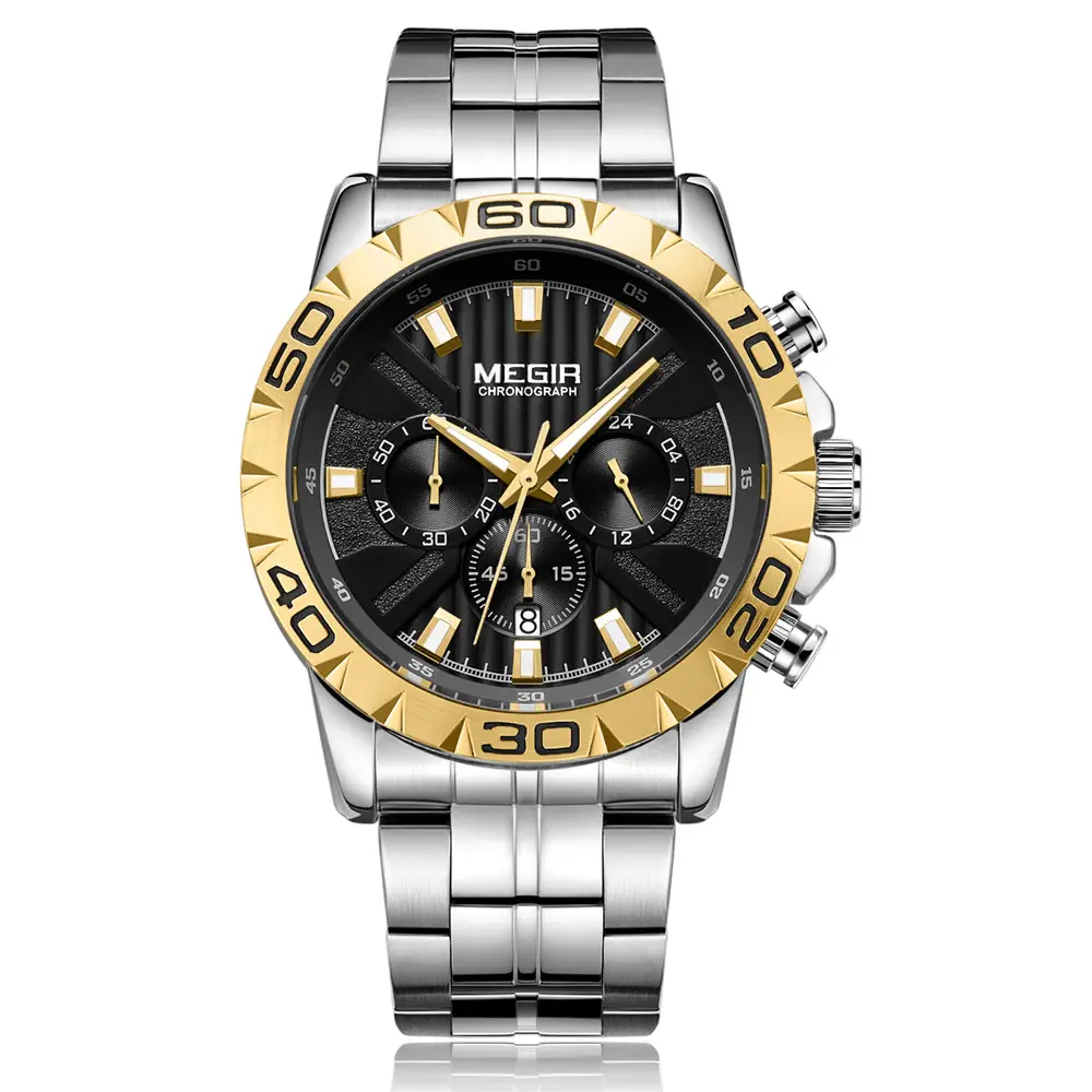 Top Steel Band Watch Luxury Relogio Wrist Wristwatches Relojes Men Digital Watches Navy Force Factory