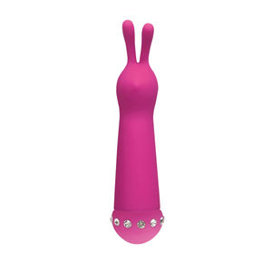 Sparkle Succubi Bunny bacchetta 7 modalità potente Silicone impermeabile a basso rumore AAA batteria vibratore per le donne rosa viola - Product Image 1