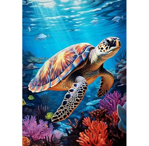 Vente en gros 5D plein carré perceuse résine bricolage <span class=keywords><strong>tortue</strong></span> <span class=keywords><strong>de</strong></span> <span class=keywords><strong>mer</strong></span> diamant <span class=keywords><strong>peinture</strong></span> kits animaux diamant peintures pour la décoration <span class=keywords><strong>de</strong></span> la maison - Product Image 1