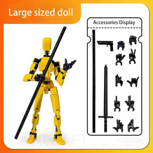 Jouet éducatif robotisé multi-articulations grand format, blocs de construction pour tout-petits, ensemble de montage de scène robotique - Product Image 3