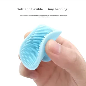 Spazzola in Silicone per Bagno e Shampoo per Neonati, Pulizia Completa del Corpo, Morbida e Confortevole - Product Image 2