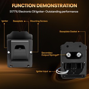 Transformateur d'allumage pour brûleur à mazout Beckett <span class=keywords><strong>20</strong></span> KV 51771U 621943 pour chaudières à mazout AF/AFG/NX, pièces de rechange gratuites pendant 5 ans - Product Image 3