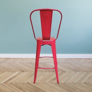 Tabourets <span class=keywords><strong>de</strong></span> <span class=keywords><strong>bar</strong></span> empilables <span class=keywords><strong>en</strong></span> <span class=keywords><strong>fer</strong></span> forgé <span class=keywords><strong>de</strong></span> style américain, modernes, minimalistes, <span class=keywords><strong>de</strong></span> style industriel, pour la maison, avec dossier, chaises <span class=keywords><strong>de</strong></span> <span class=keywords><strong>bar</strong></span> <span class=keywords><strong>pas</strong></span> chères - Product Image 3