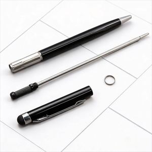 Multicolor <b>Multi</b>-functional Metal Ballpoint <b>Pen</b> with logo Slim Signature <b>Pen</b> Custom <b>Pen</b> 1.0mm Writing Diameter Suitable As Gifts - Product Image 4