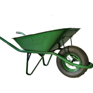 <span class=keywords><strong>Carretilla</strong></span> de Construcción y Jardín de 85L con <span class=keywords><strong>Rueda</strong></span> Neumática, Plateada, de Hierro Reforzado, Personalizada OEM/ODM/OBM, Shandong - Product Image 3