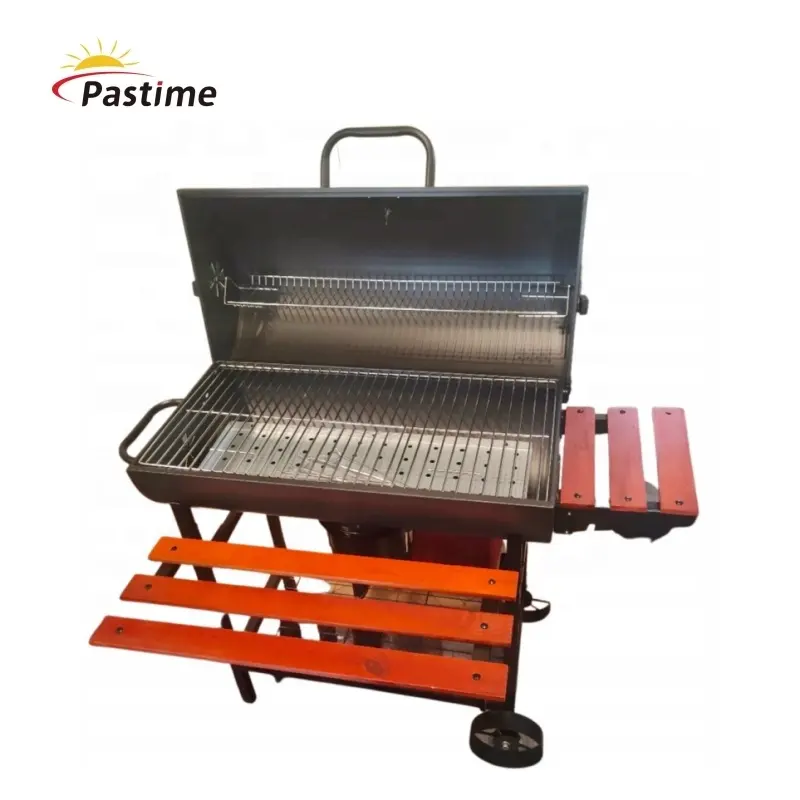 Nieuwe Aankomst Heavy Duty Grote Tuin Grill American Outdoor Carbon Gerookte Barbecue Grill