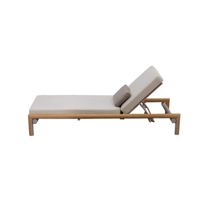 Chaise longue de luxe en bois pour piscine, plage et jardin, mobilier d'extérieur commercial en gros - Product Image 5