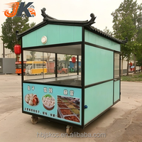 Camión de Comida Rápida de Acero Inoxidable con Cuatro Ruedas Eléctricas, Camión de Helados, Servicio de Comida Móvil, Estilo Clásico Vintage, Catering Comercial
