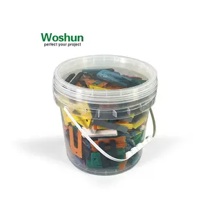 Woshun nhựa móng ngựa Shim gạch miếng đệm cho sàn cửa sổ và cửa nhựa cấu trúc Shim móng ngựa U hình dạng phẳng shims