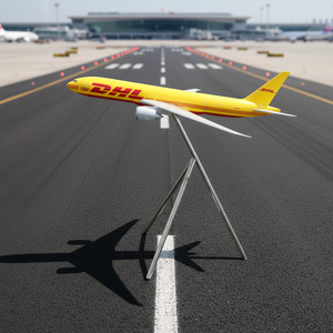 Modelo de Avión a Escala 1:53 de DHL Airlines B777 de 120 cm, Juguete de Resina de Fibra de Vidrio para Decoración de Pisos, Regalo Corporativo Personalizado - Product Image 3