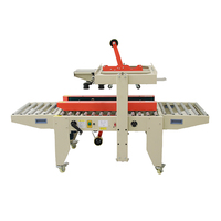 Machine électrique semi-automatique de scellage de cartons pour l'industrie des boissons Machine de scellage de boîtes de petites entreprises