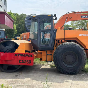 Hot Selling High Configuration Dynapac CA25D <strong>Road</strong> <strong>Roller</strong> 13tons Low Working Hour <strong>Used</strong> <strong>Road</strong> Compactor Cheap Factory Price - Product Image 5
