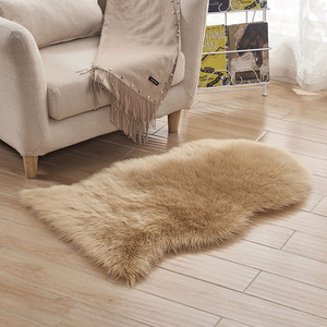 En gros Personnalisé Marron Shaggy Tapis <span class=keywords><strong>de</strong></span> <span class=keywords><strong>Chaise</strong></span> <span class=keywords><strong>de</strong></span> <span class=keywords><strong>Bureau</strong></span> pour La Peau Lavable En Machine En <span class=keywords><strong>Fausse</strong></span> <span class=keywords><strong>Fourrure</strong></span> Tapis - Product Image 3