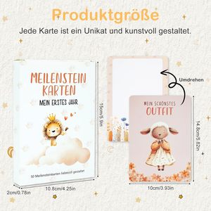 <span class=keywords><strong>Tarjetas</strong></span> <span class=keywords><strong>de</strong></span> hitos mensuales <span class=keywords><strong>personalizadas</strong></span> para bebés, estilo boho, en stock en Alemania, para niños y niñas, para <span class=keywords><strong>bautizo</strong></span>, cumpleaños, regalo para baby shower - Product Image 3