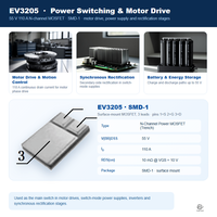EvolE 55V 110A N-Channel Trench MOSFET SMD-1 (TO-257) Penggerak Motor Standar Konverter DC-DC Sakelar Daya IRF3205
