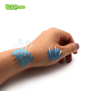 شريط رياضي قابل للتنفس بألوان وأحجام مخصصة شريط متقاطع مقاوم للماء للحركة لدعم العضلات - Product Image 6