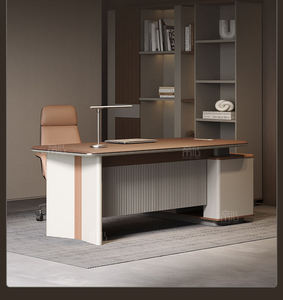 Bureau de direction de luxe durable pour manager PDG en bois <span class=keywords><strong>Design</strong></span> moderne Utilisation au bureau pour les écoles Table de direction - Product Image 4