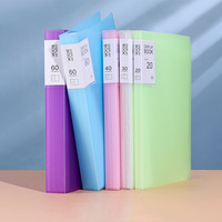 Carpeta de Archivos Multicapa A4, 40 Hojas, Carpeta Transparente Impermeable de PP, Bolsa para Documentos, Material de Oficina