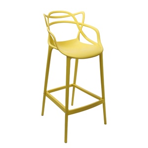 <span class=keywords><strong>Chaise</strong></span> de bar en plastique, tabouret de bar, <span class=keywords><strong>chaise</strong></span> avec dossier, <span class=keywords><strong>chaise</strong></span> de salle à manger pour la maison, <span class=keywords><strong>chaise</strong></span> de loisirs épaissie pour l'extérieur, pour salons de thé et cafés - Product Image 1