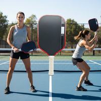 Nouvelle Raquette de Pickleball AoDuo 2026 PRÉ-ORDRE Ben Johns Pro V 16mm 14mm GEN 5 en Fibre de Carbone avec Cadre Cinétique, Approuvée USAPA UPA-A