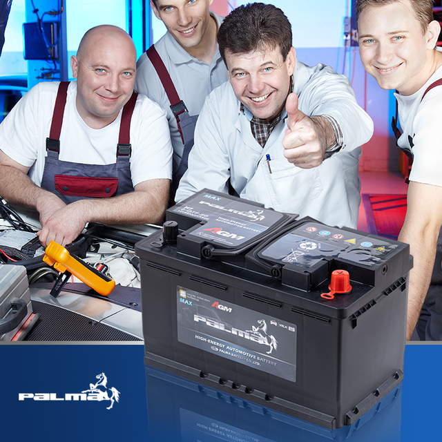 AGM 12V 80AH Start-Stop Car Battery New Condition Lead Acid Mf Battery with CCA 800 and European Standard for Car Starting