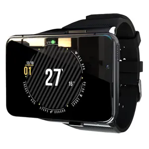 Kamera ile erkekler büyük ekran 2024 için akıllı saat akıllı akıllı android 4g gps saati