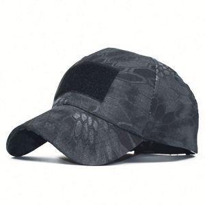 Casquettes de baseball personnalisées de qualité supérieure pour hommes, motif camouflage jungle, 18 couleurs, impression sérigraphique, promotionnelles - Product Image 2