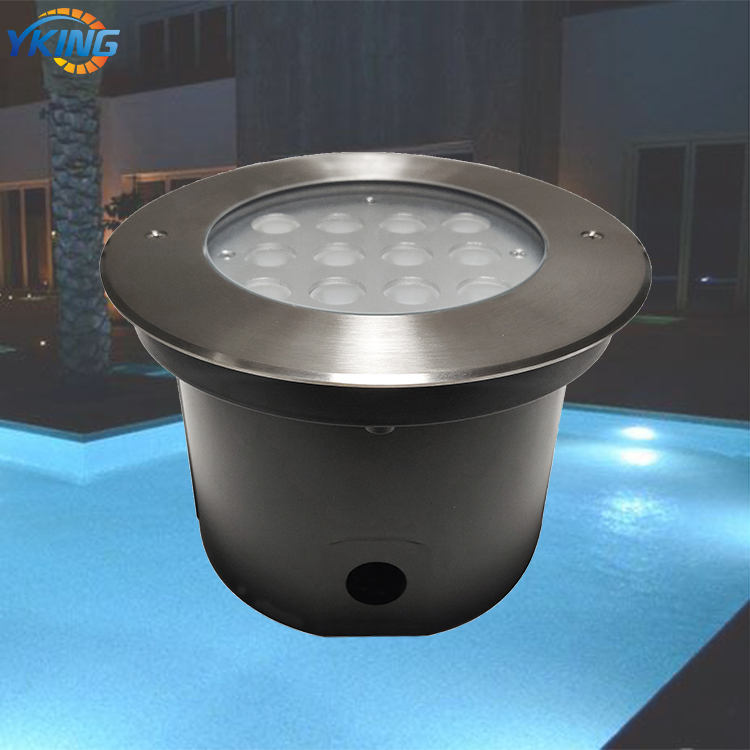CE Certificated Yaokingled YK-SP687 316 Stainless Steel 12W/36W DC24V RGB IP68 Waterproof Led Underwater Pool Light