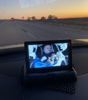 Caméra de Vision nocturne à infrarouge pour bébé, vue large, 7 pouces, pour siège arrière, moniteur de sécurité, miroir de voiture