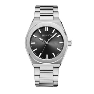 Reloj de Cuarzo Analógico con Caja de Aleación de Acero Inoxidable, Correa con Logotipo Personalizado, Resistente al Agua 5BAR, Estilo Ejecutivo de Lujo, Gran Venta - Product Image 4