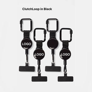 Logo personalizzato funzione Mult cordino retrattile retrattile mulinello moschettone portachiavi con cavo inossidabile portachiavi gancio Loop per telefono - Product Image 3