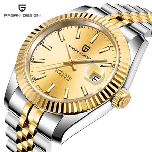 热销时尚男士手表定制标志OEM手表豪华金色手表男士手表