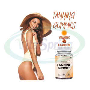 Vitaspring oem דוב ויטמינים שיזוף gummies עם בטא קרוטן ליקופן selenium gummies עבור המערכת החיסונית - Product Image 3