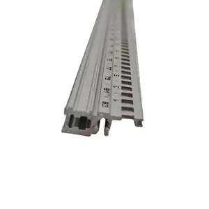 ZSTC C-BOX Rittal Schroff Horizontal Rail, Rear, Type L-ST, Light, Standard, 1000 mm 34560-401