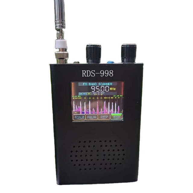 Portable Shortwave Radio FM AM (MW SW) SDR Radio SSB USB LSB Receiver + 5000MAh Battery