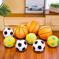 Nouveaux produits Simulation Football sur mesure petit en vrac drôle point en peluche jouet nouveau-né adapté en peluche animaux jouets pour enfants cadeau