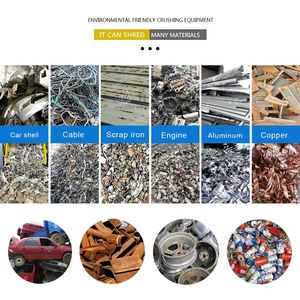 Industrial <strong>Scrap</strong> Metal Double Shaft Shredding Machine Steel Car Metal Shredder - Product Image 2