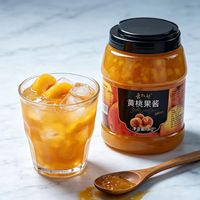 Pemasok Grosir Selai Minuman Persik Kuning Alami Berkualitas Tinggi Lotlong Source Maker untuk Toko Minuman Dingin dan Juice Bar
