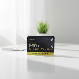 Etiquetas de PVC Impermeables con Código de Barras, Personalizadas con Marca, Mini Etiquetas RFID de 13.56MHz para Tarjetas de Regalo, Tarjetas de Pago y Tarjetas de Visita, Venta al Por Mayor - Product Image 1