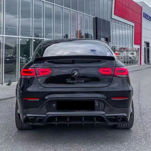 Diffuseur arrière en fibre de carbone de haute qualité style Topcar C253 <span class=keywords><strong>GLC</strong></span> Coupé pour Benz GLC200 GLC260 GLC300 COUPÉ 2017-2023 - Product Image 4