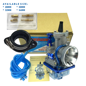 <span class=keywords><strong>Carburador</strong></span> KEI HIN PWK <span class=keywords><strong>de</strong></span> Alta Calidad <span class=keywords><strong>de</strong></span> 28/30/32/34mm con Tapa Inferior Azul - Alto Rendimiento para Motocicleta <span class=keywords><strong>de</strong></span> 125-300cc <span class=keywords><strong>de</strong></span> 2/4 Tiempos - Product Image 1