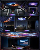 Nouveau projecteur de galaxie 13 en 1 HD planétarium étoile projecteur minuterie dynamique météore et rvb effets d'éclairage enfants adultes chambre décor