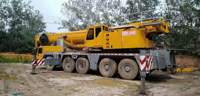 Camion grue d'occasion importé d'origine Liebherr 220 tonnes vendu à Shanghai