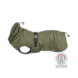 Abrigo para Perro Minot, Talla M, Verde Oliva, Acolchado, Chaqueta Cálida para Mascotas - Product Image 1
