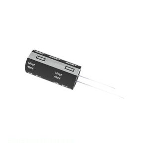 ตัวแทนจำหน่ายอย่างเป็นทางการ ESK336M350AL4AA คาปาซิเตอร์อะลูมิเนียมแบบรูทะลุ 85 องศาเซลเซียส 33 ยูเอฟ - Product Image 1