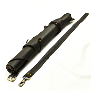 Delantal de babero con espalda cruzada de cuero resistente con correas ajustables y bolsillos para chefs, barberos, artesanos de barbacoa - Product Image 6