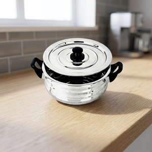 Couvercle de casserole de cuisson et de service haut de gamme, classique, écologique, en acier inoxydable, robuste, avec fond en <span class=keywords><strong>cuivre</strong></span>, compatible induction et passe au lave-vaisselle - Product Image 2