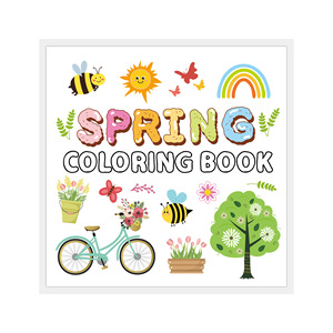 Nuovo Prodotto Transfrontaliero: Libro <span class=keywords><strong>da</strong></span> <span class=keywords><strong>Colorare</strong></span> in Carta <span class=keywords><strong>per</strong></span> la Primavera, 40 Pagine, Cartoni Animati e Doodle, <span class=keywords><strong>per</strong></span> Bambini dai 4 Anni in su, Semplice e Facile anche <span class=keywords><strong>per</strong></span> <span class=keywords><strong>Adulti</strong></span> - Product Image 5