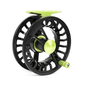 Carrete de pesca con mosca de aleación de aluminio Newbility 2 + 1 BB Fly Wheel CNC corte de máquina gran <span class=keywords><strong>Arbor</strong></span> Die Casting Fly <span class=keywords><strong>Reel</strong></span> - Product Image 5