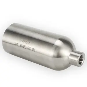 Instrumentation Stainless Steel 316 SS 304L Alloy 400 5000 psig (344 bar) NPT Thread Sample Cylinders Pots ventile